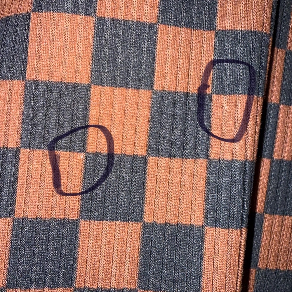 Dressed in LALA Brown and Black Checkered Wide-Leg Pants Set - Picture 13 of 13